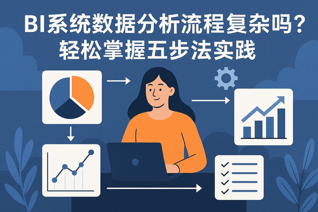 BI系统数据分析流程复杂吗？轻松掌握五步法实践"